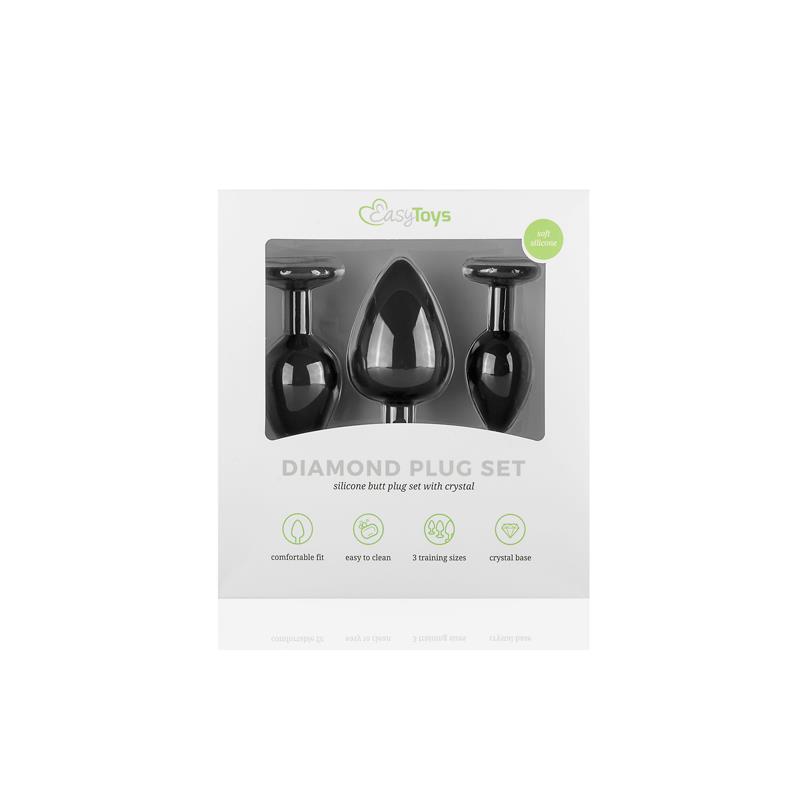 6-3-pieces-butt-plug-set-with-crystal-silicone-black