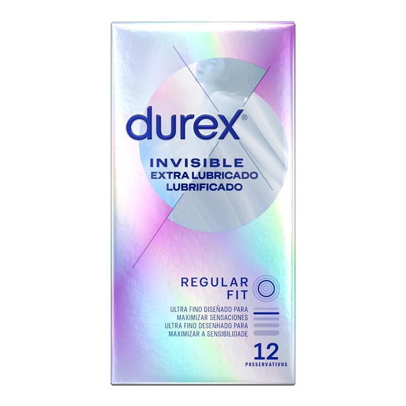 Kondomi Durex Invisible Lubric - 12 kom