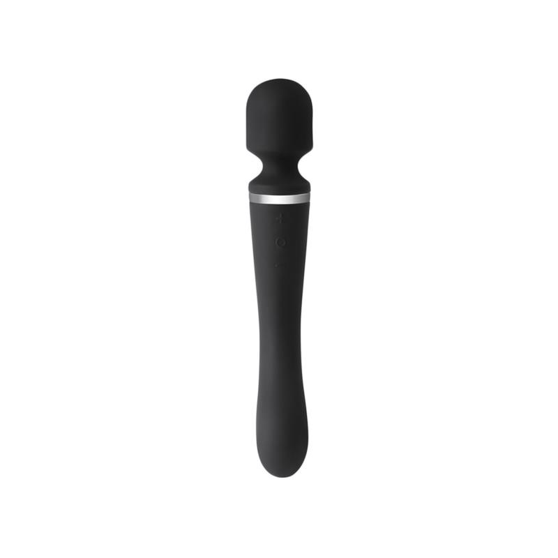 4-massage-wand-with-2-motors-silicone-black
