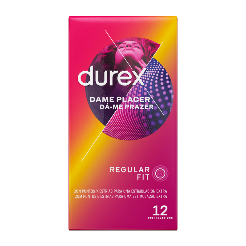 Kondomi Durex Pleasure Me - 12 kom - 2