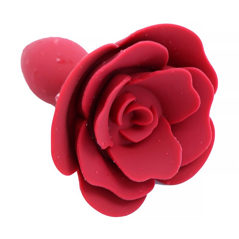 2-rose-silicone-butt-plug-red