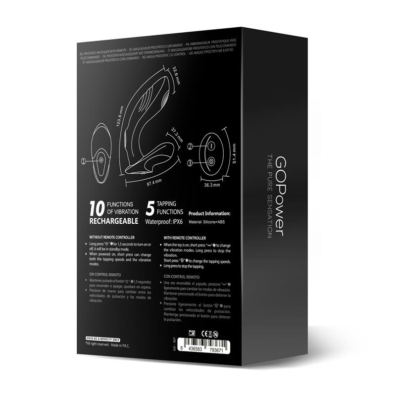 6-masažer prostate GoPro ceres