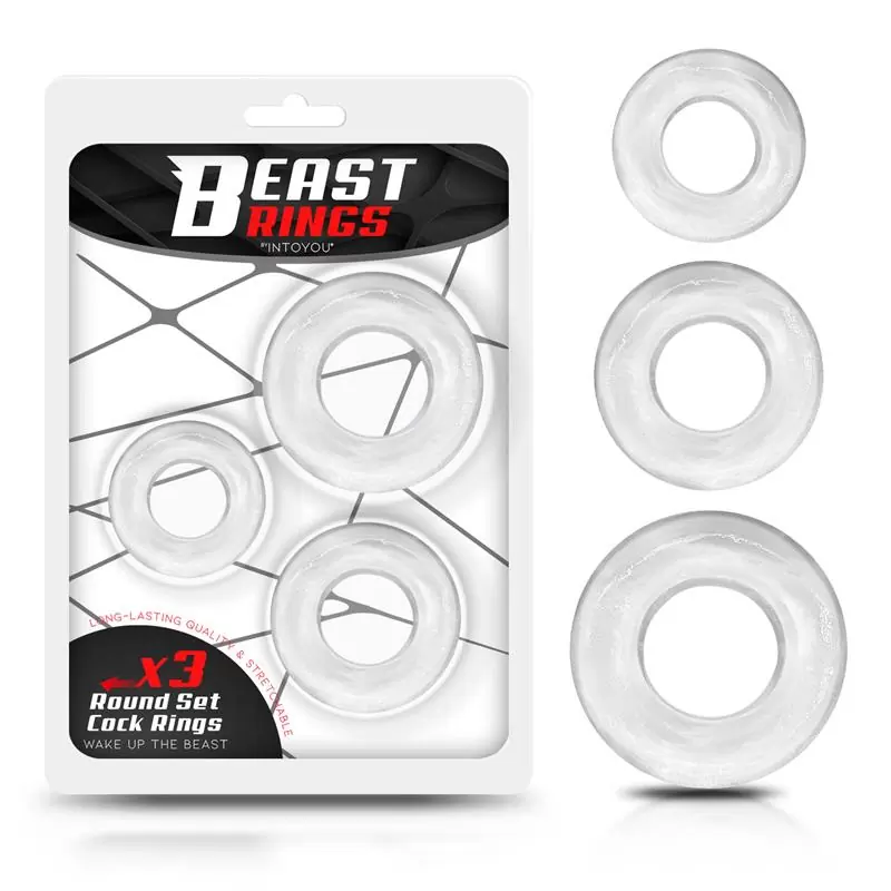 Prsteni za penis - Beast Rings Flexible - 1