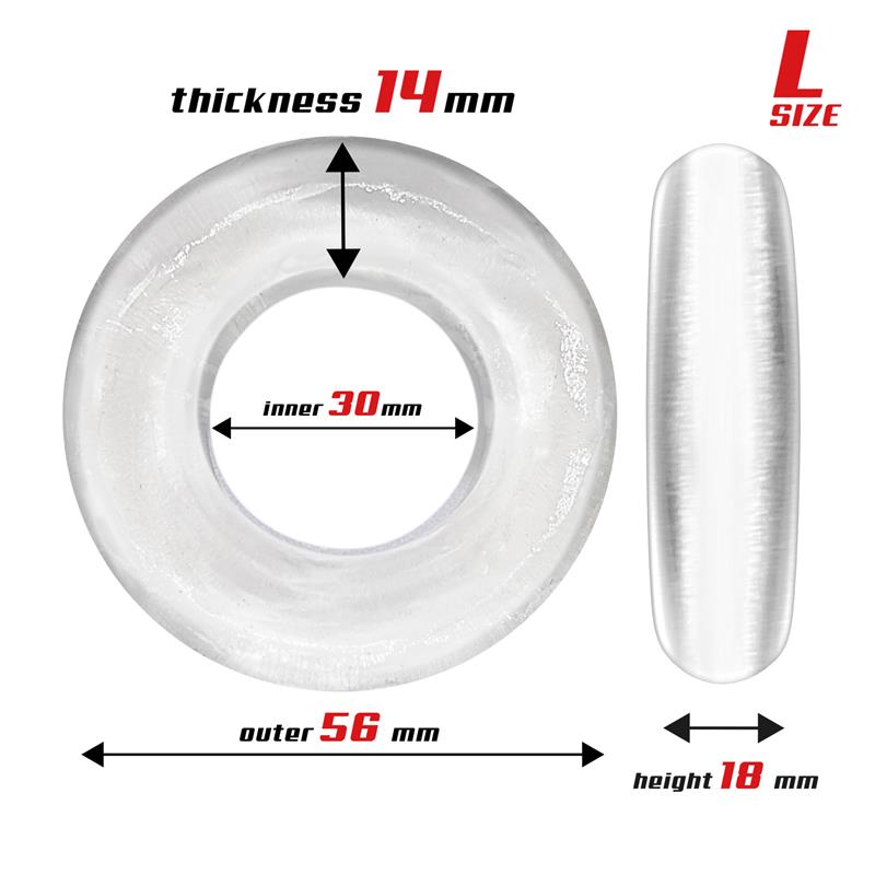 Prsteni za penis - Beast Rings Flexible - 4