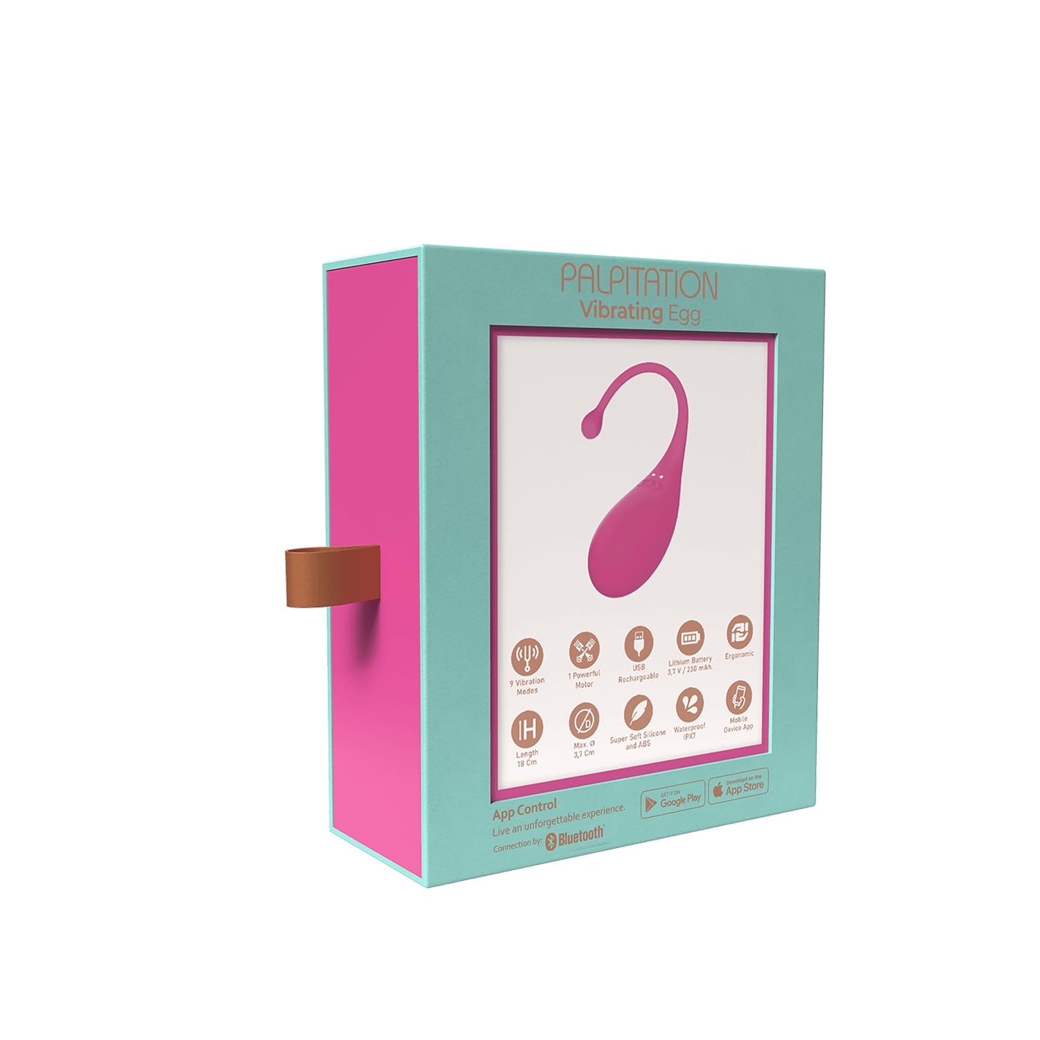Vibrirajuće jaje s aplikacijom - Palpitation 12