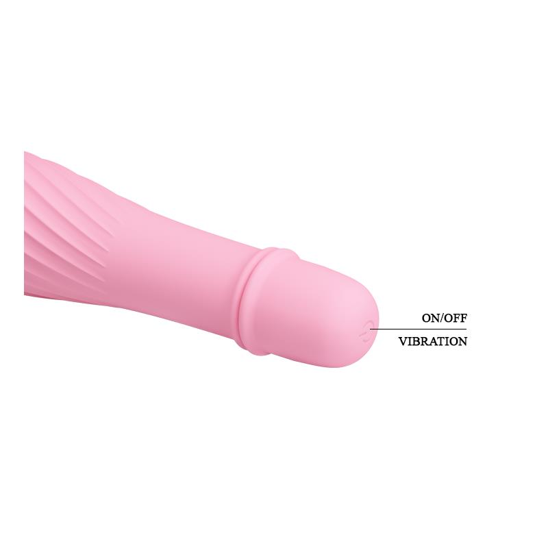 Mini vibrator rozi - Pretty Love Solomon Mini vibrator rozi - Pretty Love Solomon