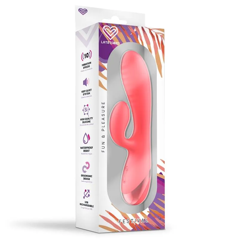 Rabbit vibrator rozi - Almor Festival Rabbit vibrator rozi - Almor Festival
