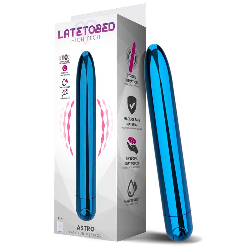 Vibrator u metalik plavoj boji - Astro Vibrator u metalik plavoj boji - Astro