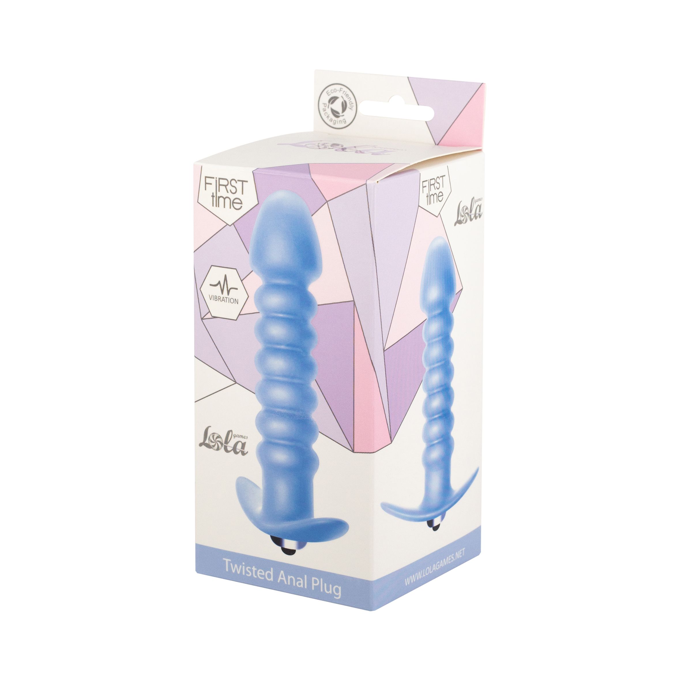 Vibrirajući analni čep Twisted Vibrirajući analni čep Twisted u ambalaži