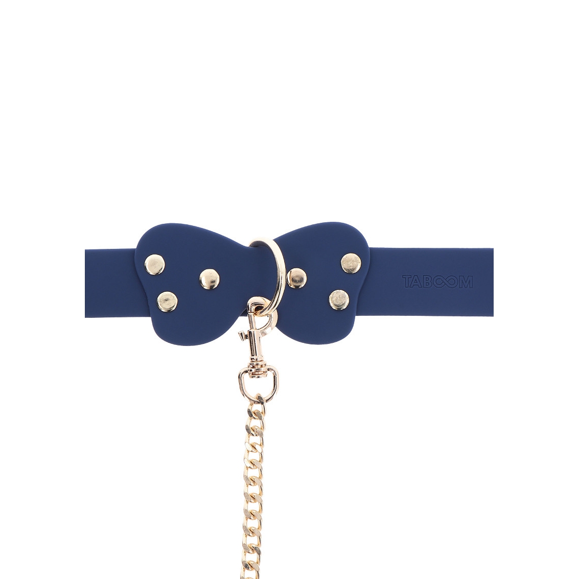 Ogrlica s povodcem - Taboom Supreme Detalj s prednje strane Ogrlice s povodcem - Taboom Supreme koji obrisom podjseća na leptira.