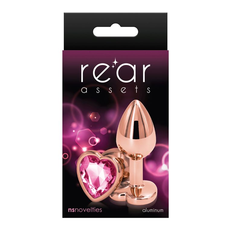 Analni čep mali - Hart Rose Gold u ambalaži