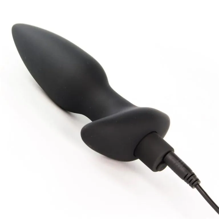 Vibrirajući analni čep Spear i USB kabel za punjenje