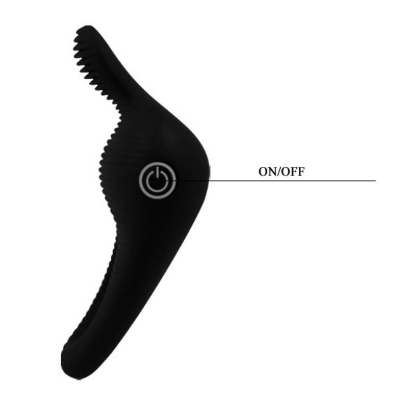 Vibrirajući prsten - Pretty Love Thimble Vibrirajući prsten - Pretty Love Thimble i prikaz upravljanja jednom tipkom