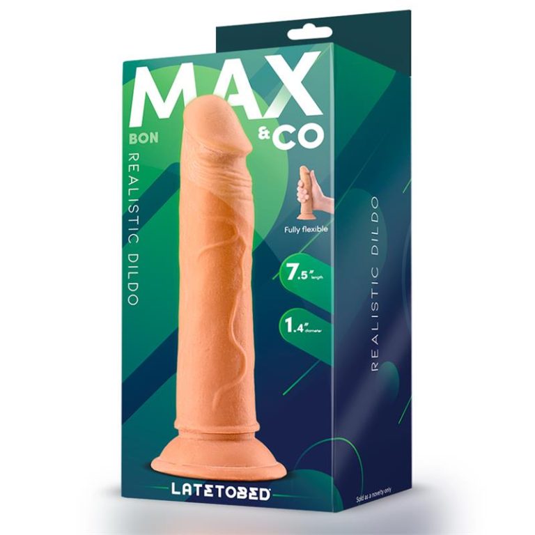 Dildo 17 cm boje kože - Bon prikaz u ambalaži.