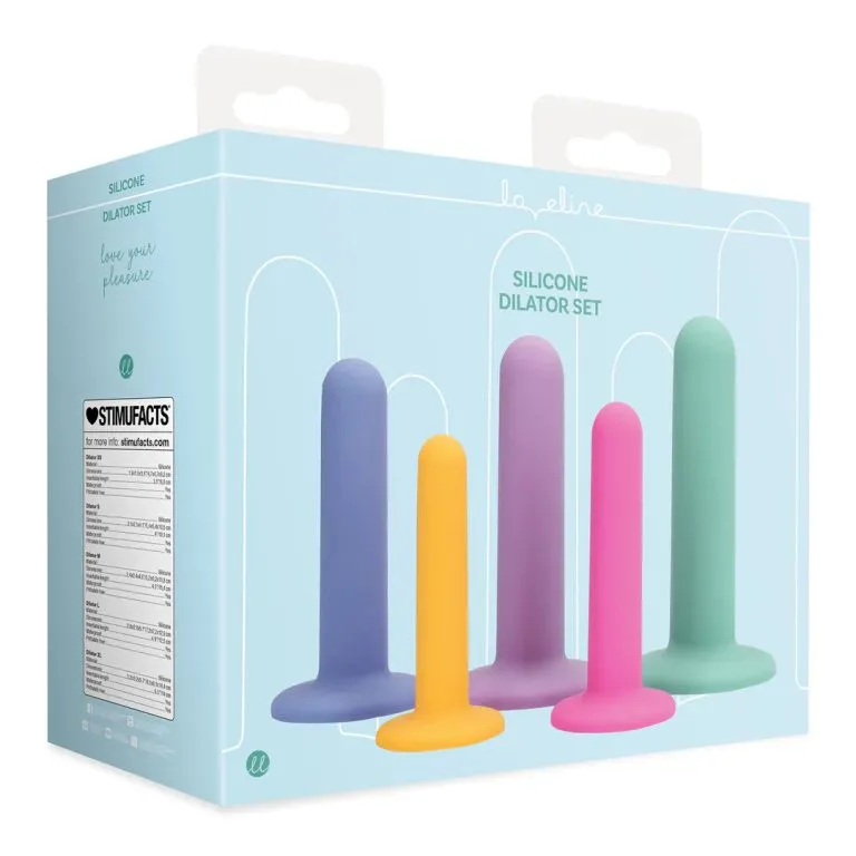 Silikonski vaginalni dilatatori - Multicolor - prikaz ambalaže s prednje strane.
