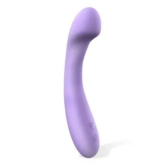Vibrator za G točku - Engily Ross Dianne prikazan s bočne strane. Na slici je vidljivo proširenje na vrhu.