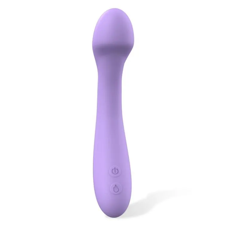 Vibrator za G točku - Engily Ross Dianne prikazan s prednje strane gdje se vide dvije tipke za kontrolu.
