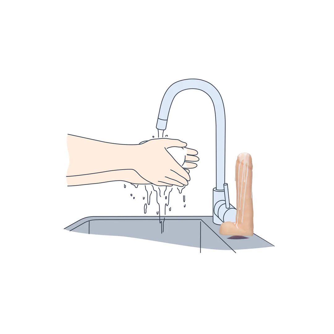 Dicky sapun - prikaz pranja ruku sa šaljivim sapunom