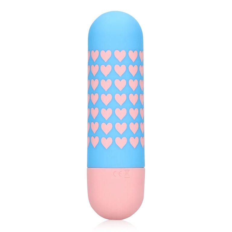 Mini vibrator - Heart to Get dizajniran je s malim srcima