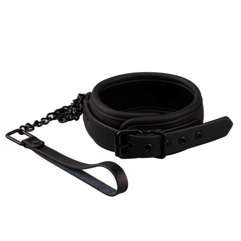 Ovratnik i povodac crni - Black Shadow