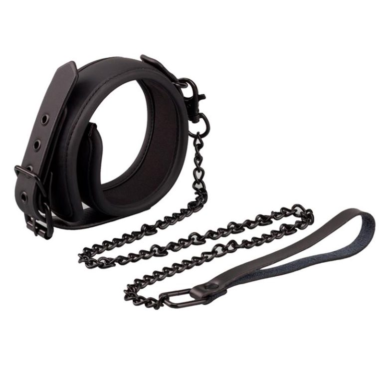 Ovratnik i povodac crni - Black Shadow