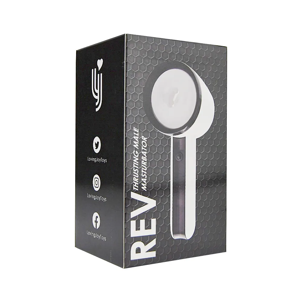 REV Thrusting masturbator REV Thrusting masturbator u ambalaži.