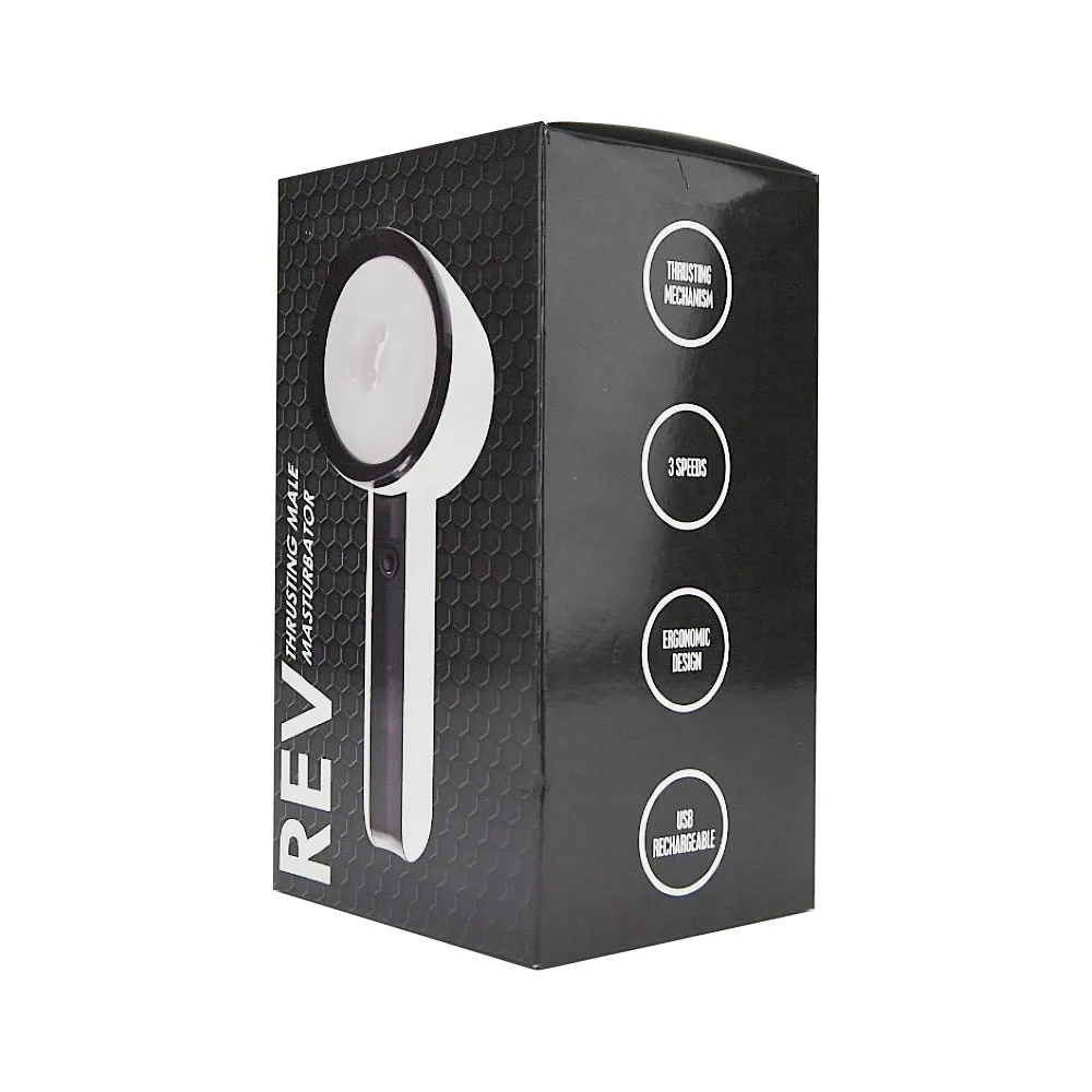 REV Thrusting masturbator REV Thrusting masturbator u ambalaži.