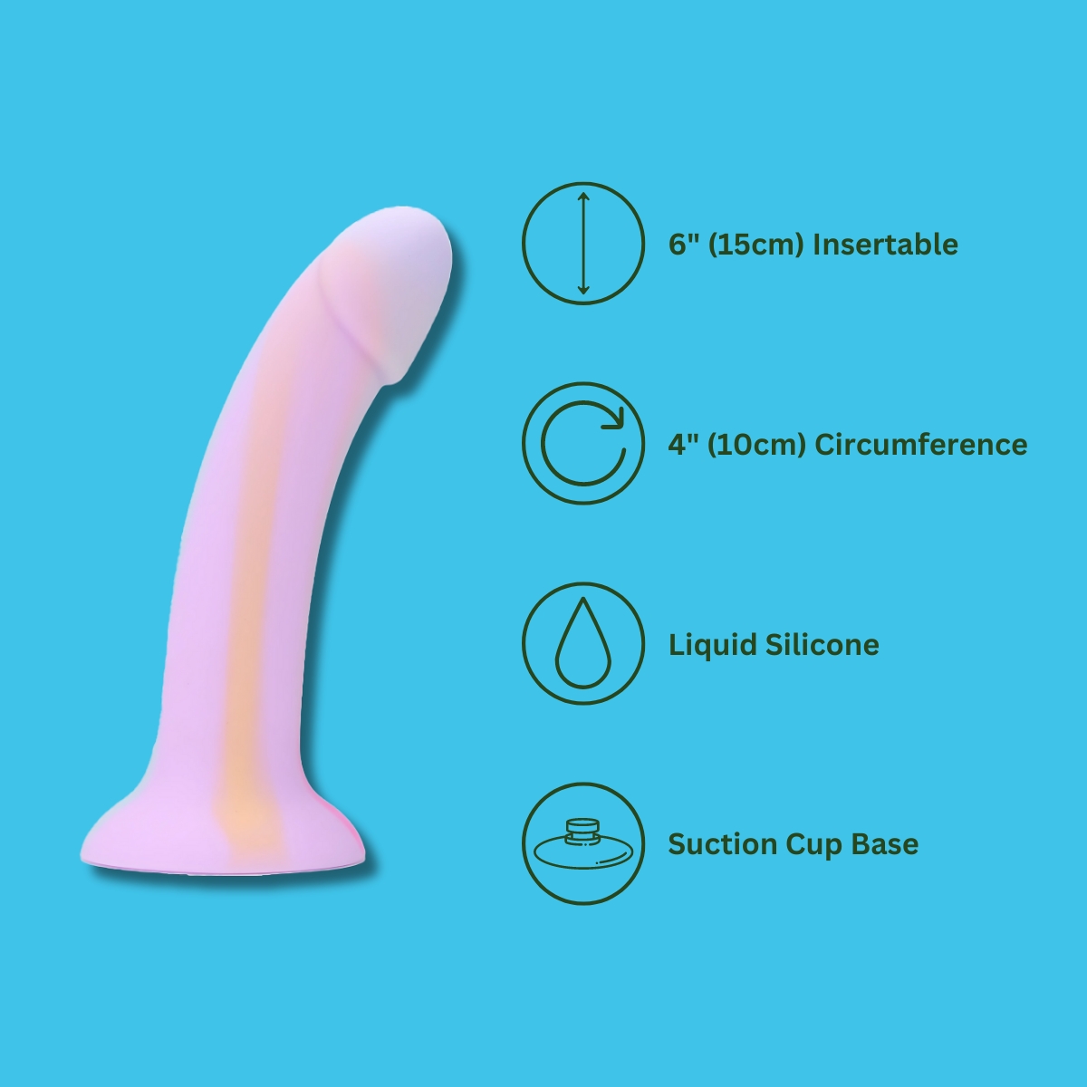 Dildo 18 cm - Mina Taro