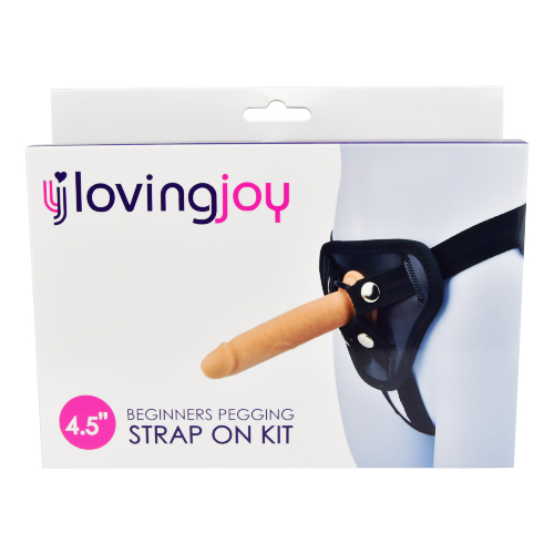 Pegging Strap On Set - Loving Joy - ambalaža.