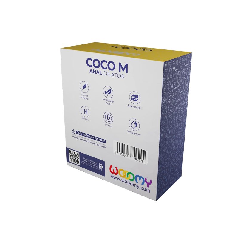 Analni čep srednji - Coco Dilator - ambalaža sa zadnje strane