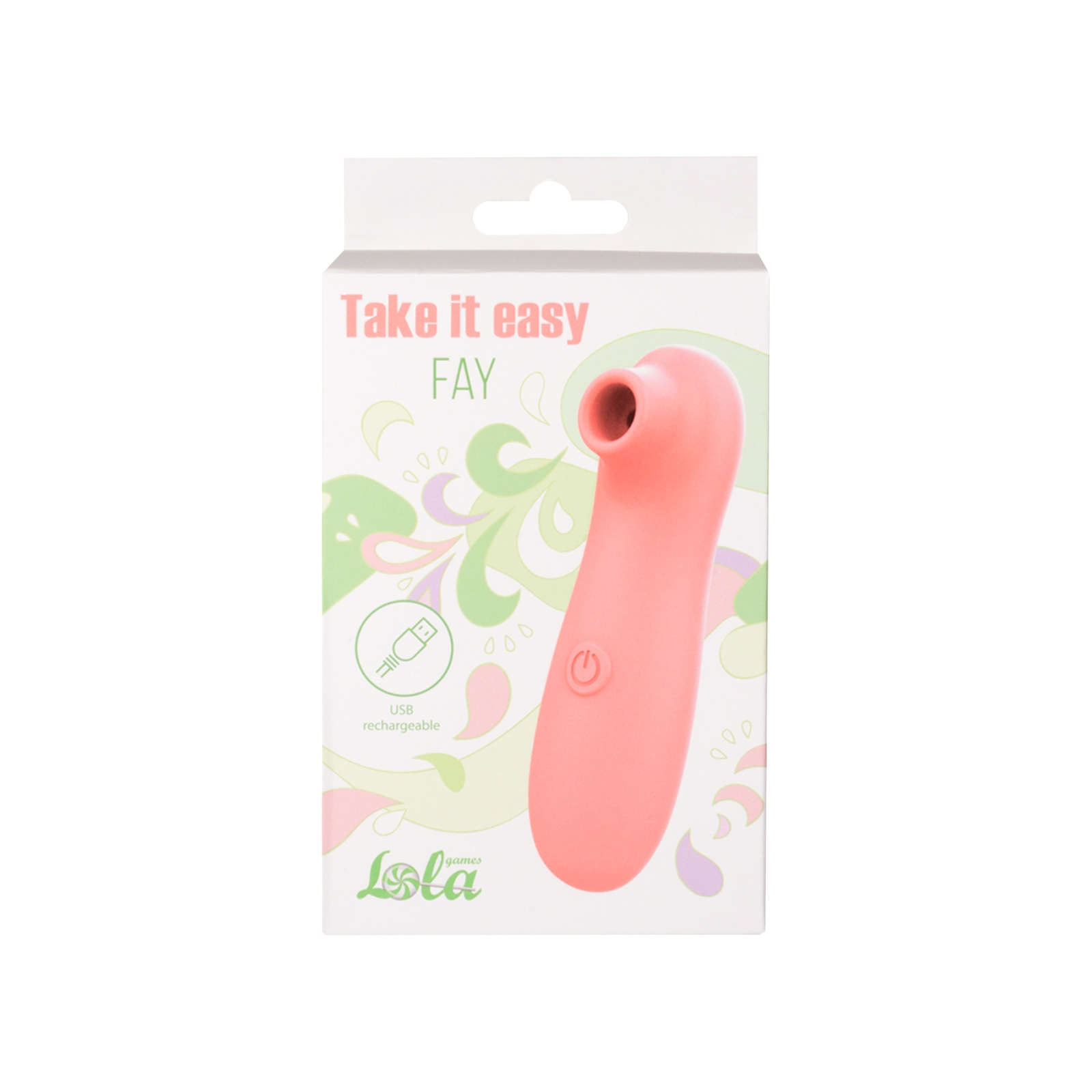 Stimulator klitorisa Take it Easy Fay - boja breskve Stimulator klitorisa Take it Easy Fay - boja breskve - ambalaža