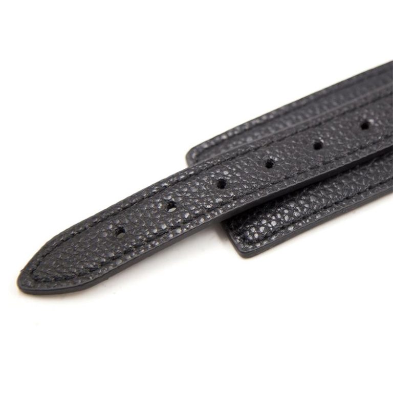 Ovratnik i povodac crni - Snake Pattern Collar - ogrlica je podesiva u 9 točaka