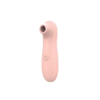 Stimulator klitorisa Take it Easy Fay - boja breskve. Na proizvodu je vidljiv otvor dimenzija 1 cm za zračnu stimulaciju.