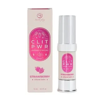 Clit Pwr Jagoda - stimulirajući balzam za klitoris 15 ml