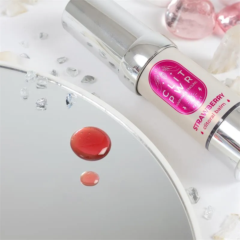 Clit Pwr Jagoda - stimulirajući balzam za klitoris 15 ml Clit Pwr Jagoda - stimulirajući balzam za klitoris 15 ml