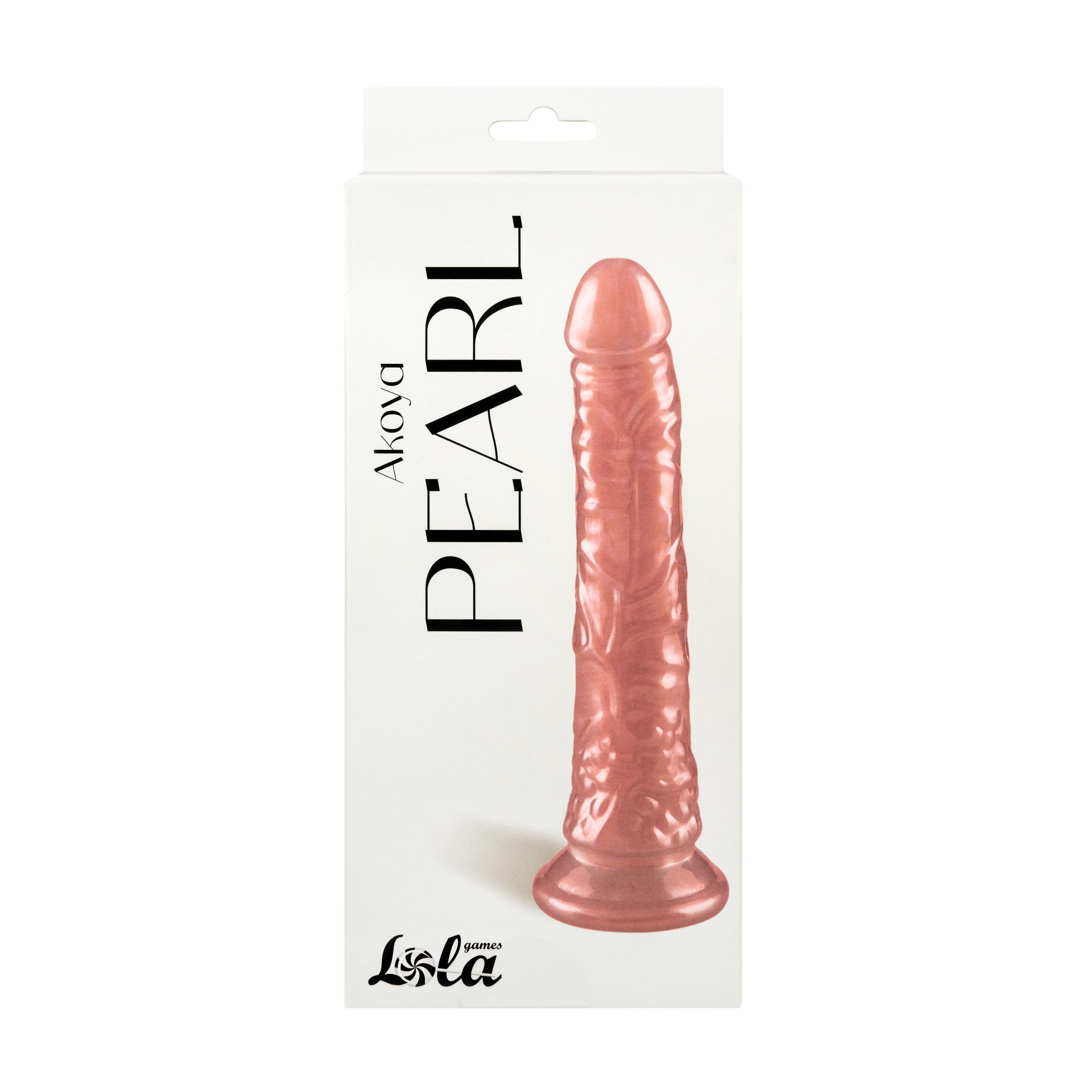 Dildo 18 cm - Akoya Pearl Pink - prikaz u ambalaži