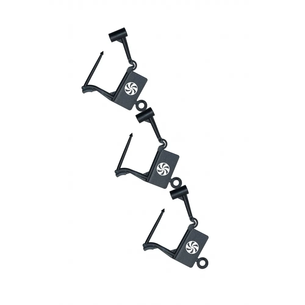 Kavez za penis - Chastity Romello Wine Red - 3 plastične privremene brave