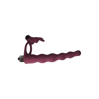 Nastavak za duplu penetraciju - Bunny Wine Red