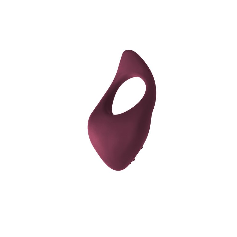 Vibrirajući prsten za penis – Moonshine Wine Red