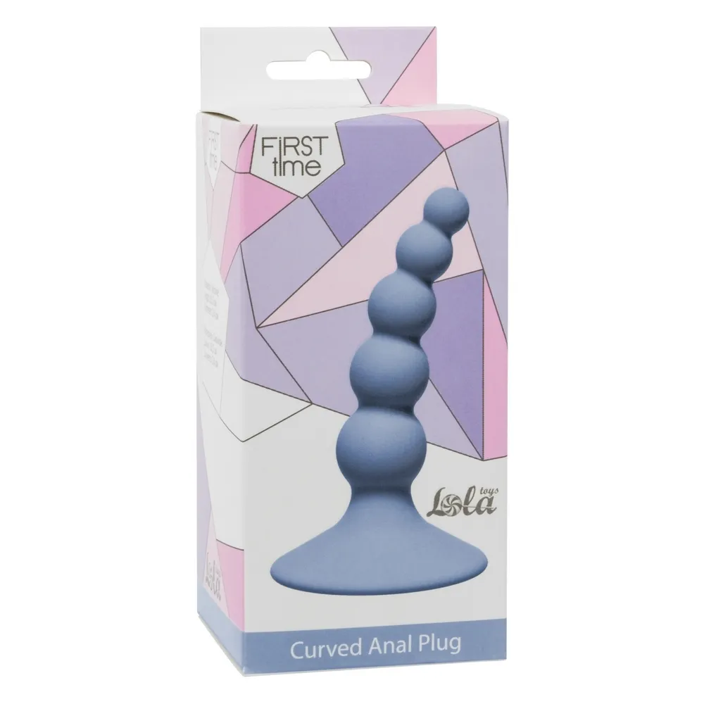 Analni čep plavi - Ribbed Plug Analni čep plavi - Ribbed Plug - ambalaža