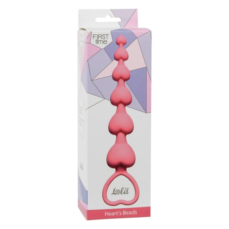 Analne kuglice roze - Anal Heart's - ambalaža