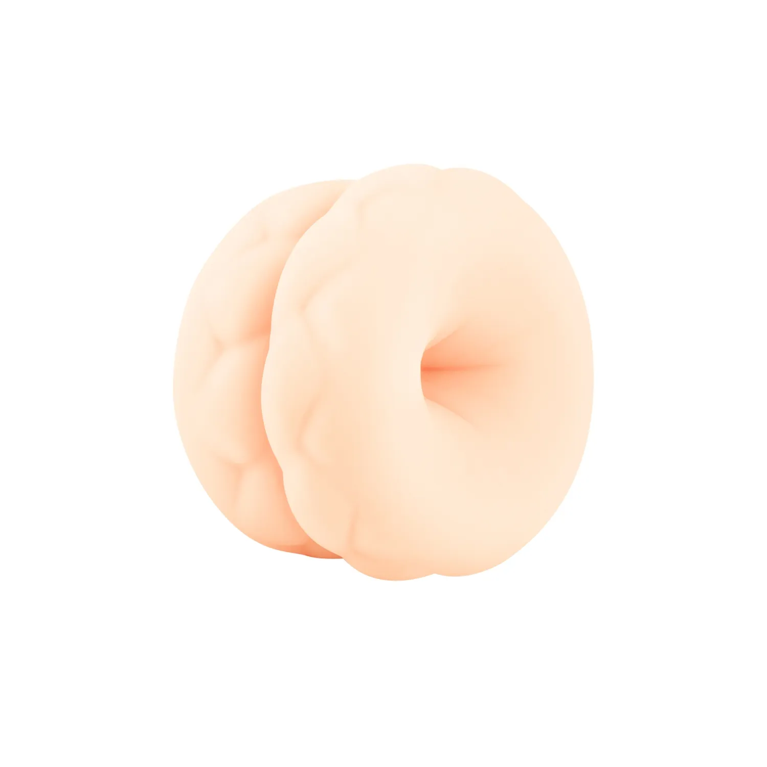 Višenamjenski mini masturbator boje kože - Genial Henchman Višenamjenski mini masturbator boje kože - Genial Henchman - prikaz kada je izokrenut kako bi se smanjio otvor za umetanje penisa