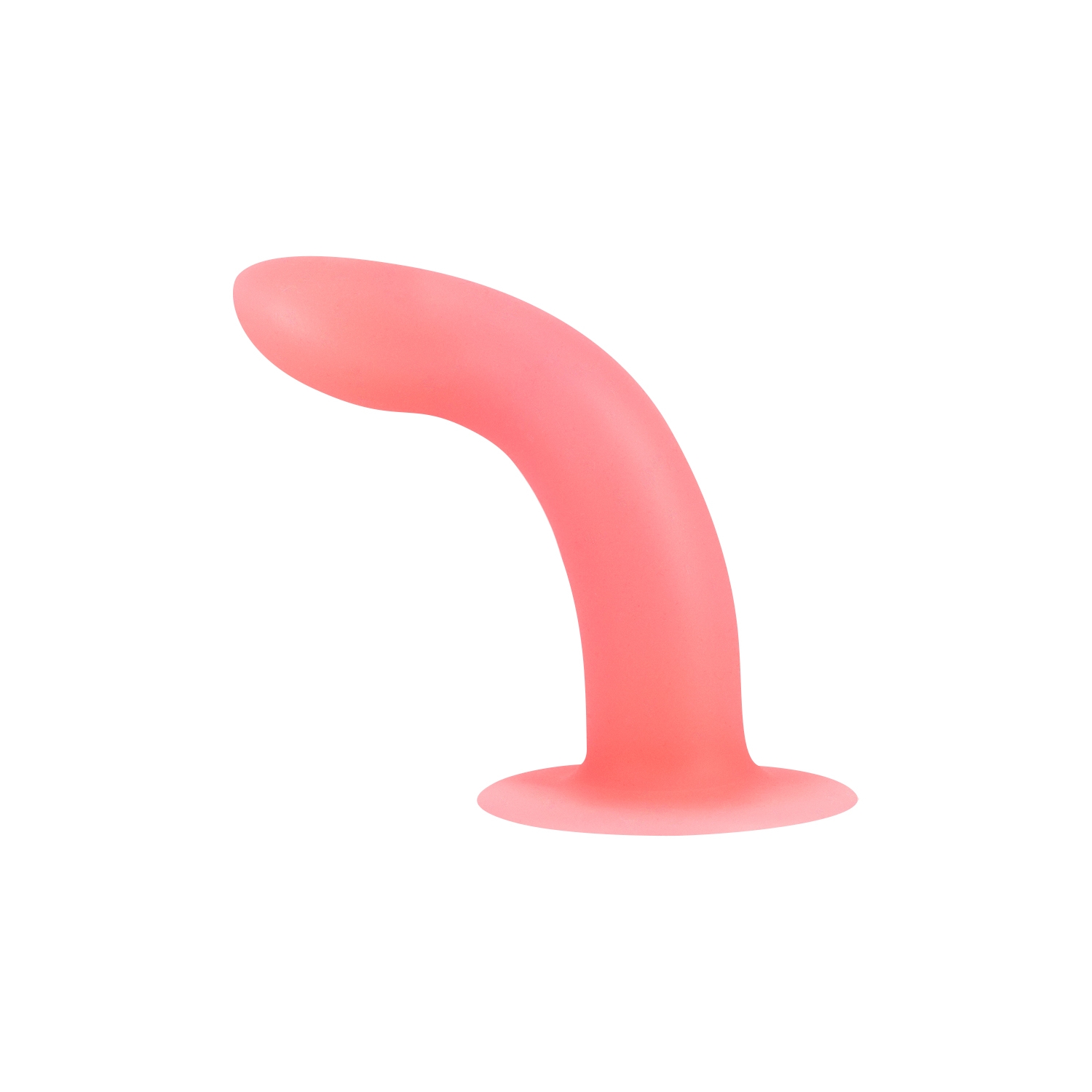 Dildo koji svijetli u mraku 16 cm - Techno Moon Beam - prikaz savitljivosti dilda
