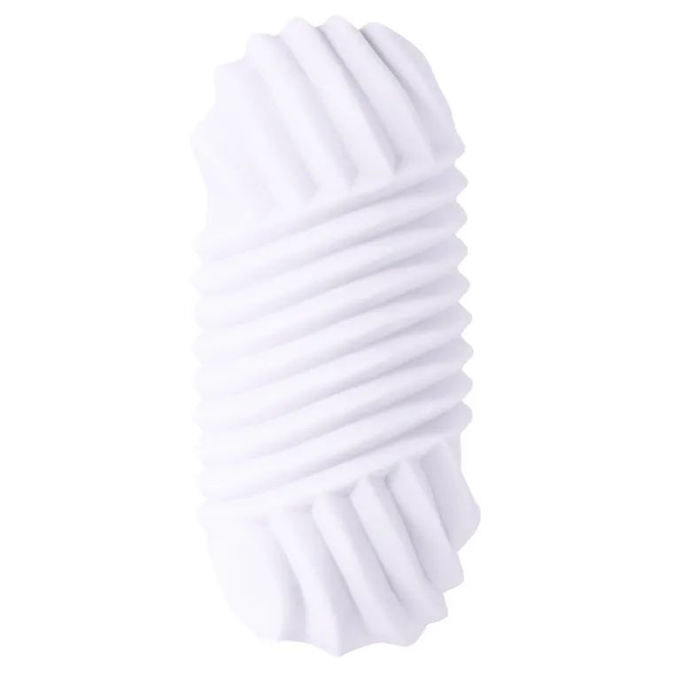 Masturbator bijeli - Marshmallow Honey - prikaz strane s valovitim reljefom