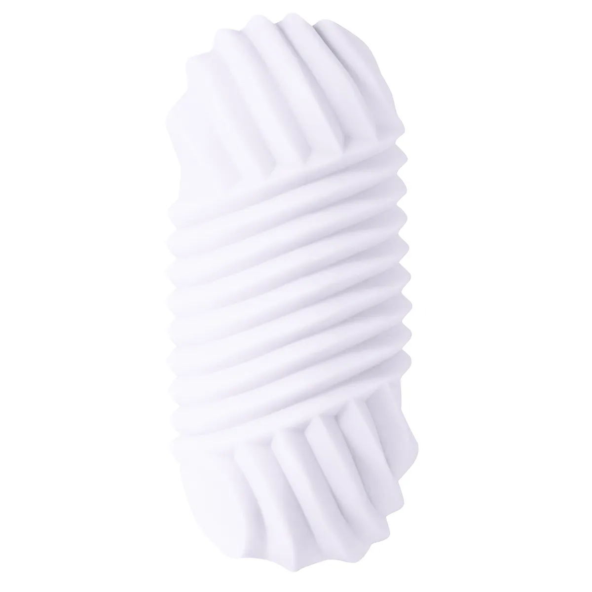 Masturbator bijeli - Marshmallow Honey - prikaz strane s valovitim reljefom