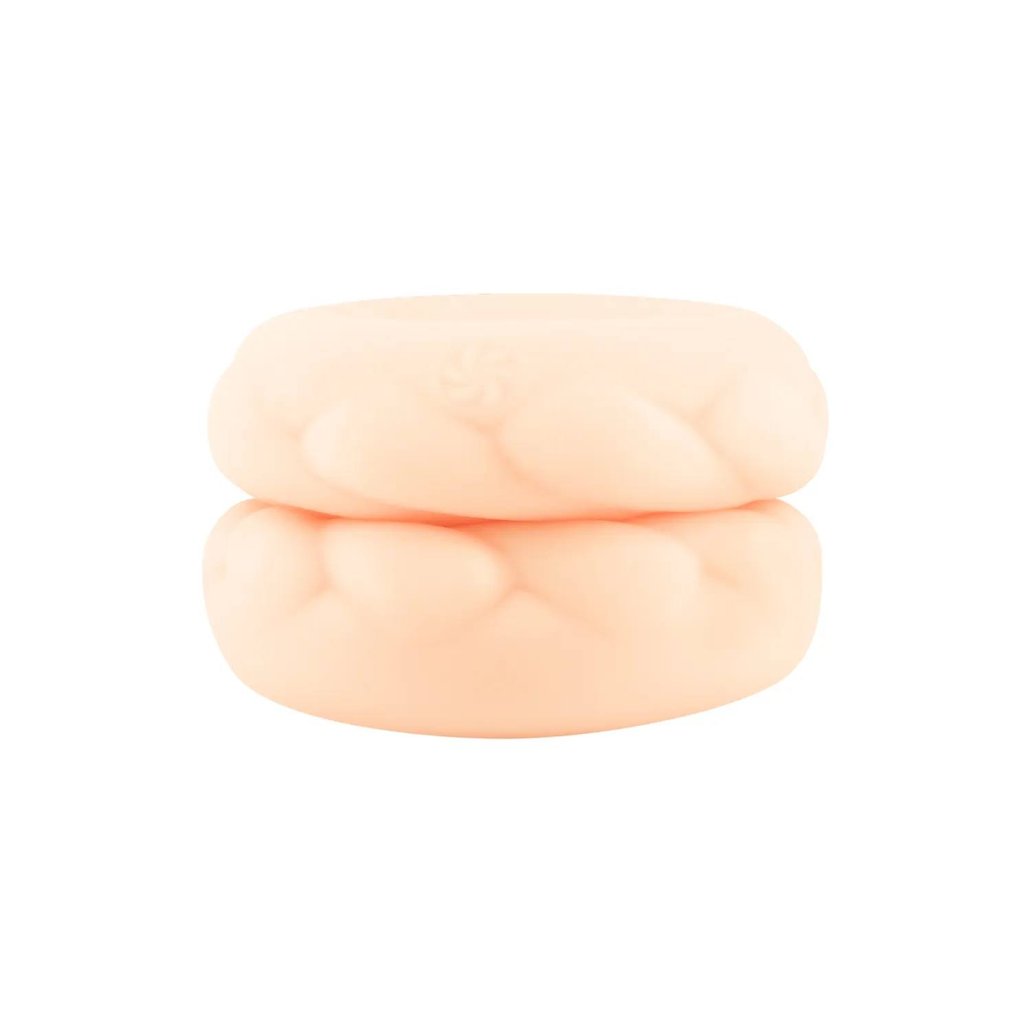 Višenamjenski mini masturbator boje kože - Genial Henchman Višenamjenski mini masturbator boje kože - Genial Henchman - prikaz kada je izokrenut kako bi se smanjio otvor za umetanje penisa