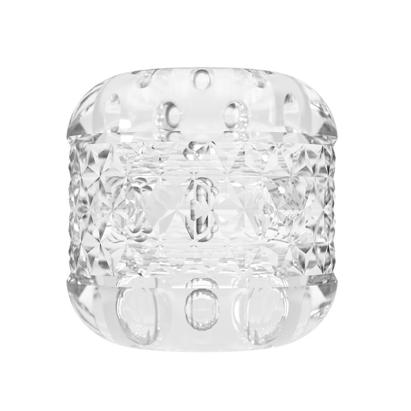 Mini masturbator prozirni - Crystle