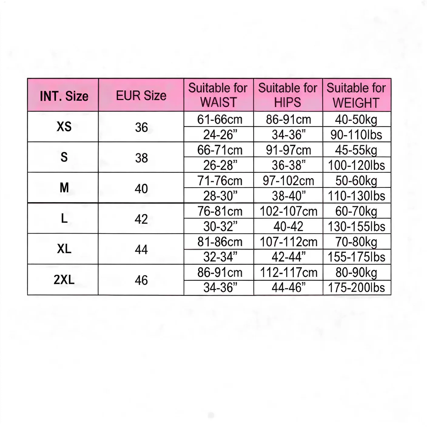 Halteri i tange crvene - Lace Garter Classic - tablica veličina - S (konfekcijska veličina 38), M (konfekcijska veličina 40), L (konfekcijska veličina 42), XL (konfekcijska veličina 44)
