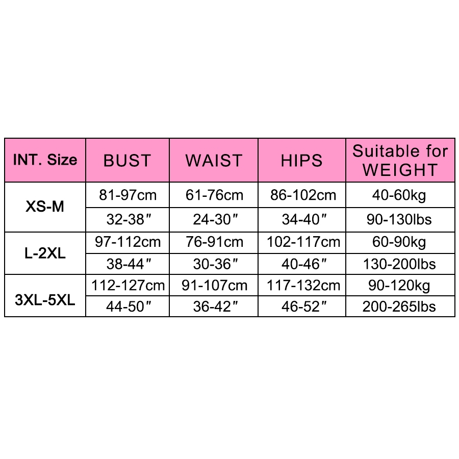 tablica veličina - XS / M Odgovara približno konfekcijskim veličinama 34 – 38, L/2XL odgovara približno konfekcijskim veličinama 40 – 44