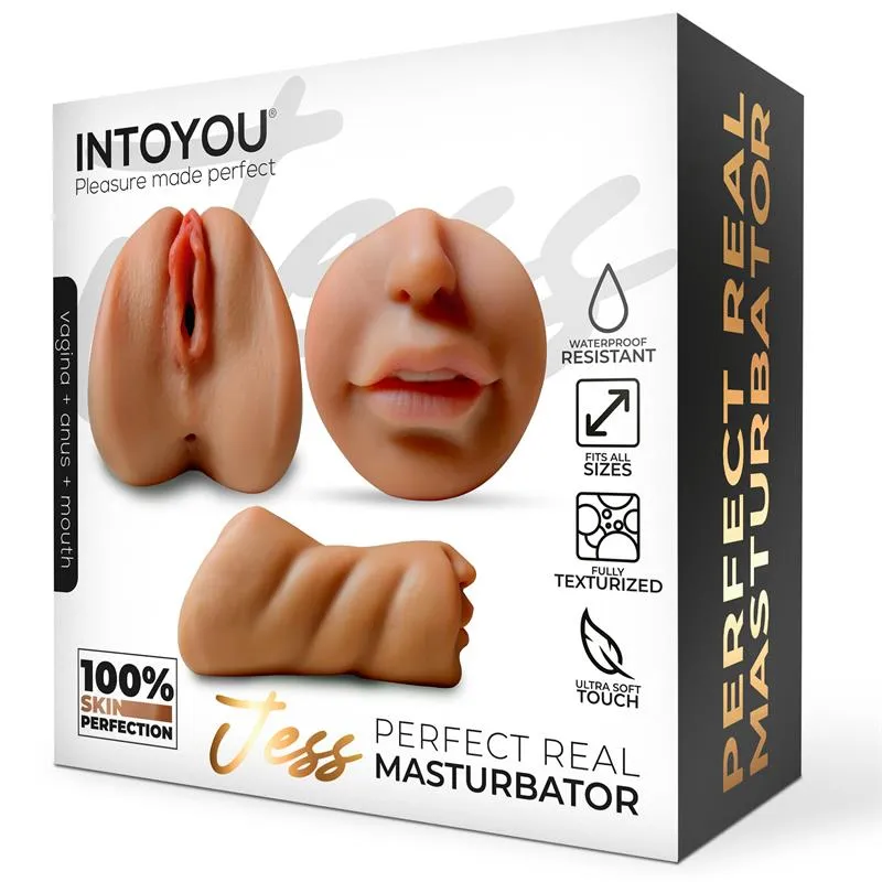 Dvostrani masturbator - IntoYou Jess Dvostrani masturbator - IntoYou Jess - ambalaža